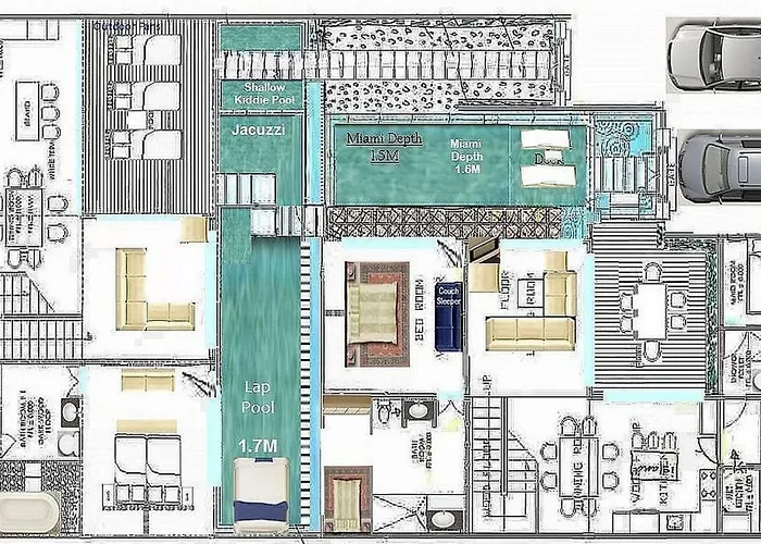 6-8br! View Sky Club, Brilliant Location, Of Villa *